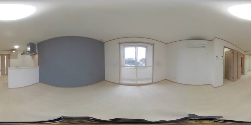 パノラマ画像リビング