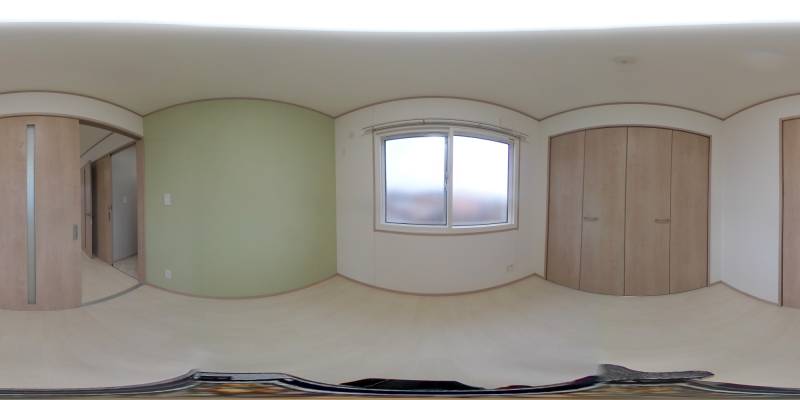 パノラマ画像洋室