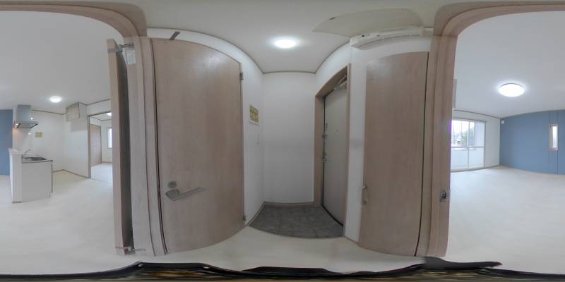 パノラマ画像玄関