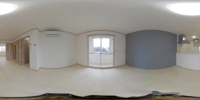 パノラマ画像リビング