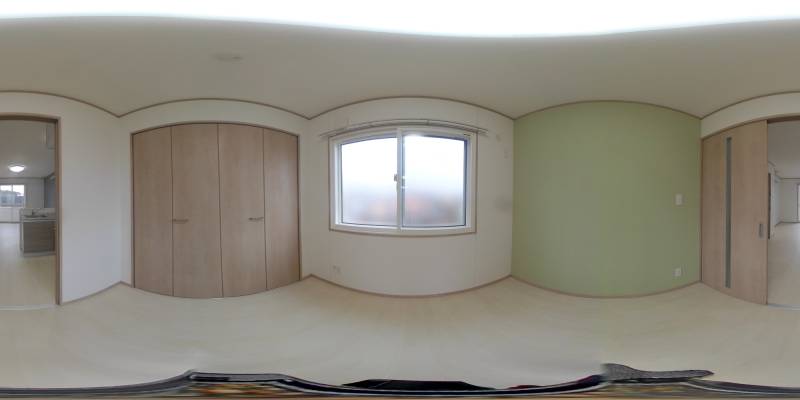 パノラマ画像洋室