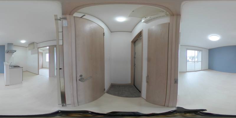 パノラマ画像玄関