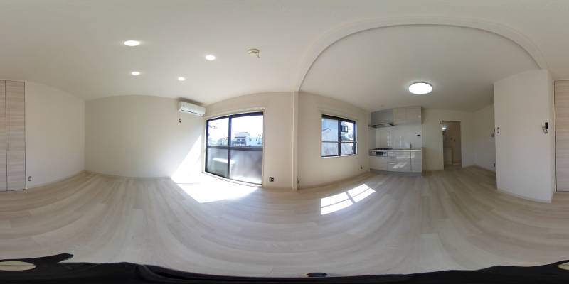 パノラマ画像リビング