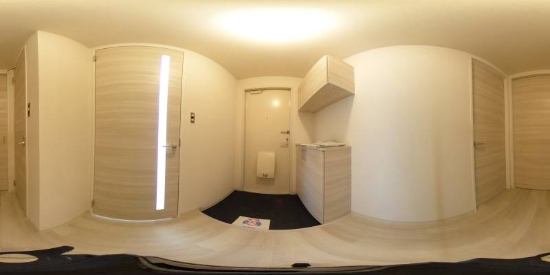 パノラマ画像玄関