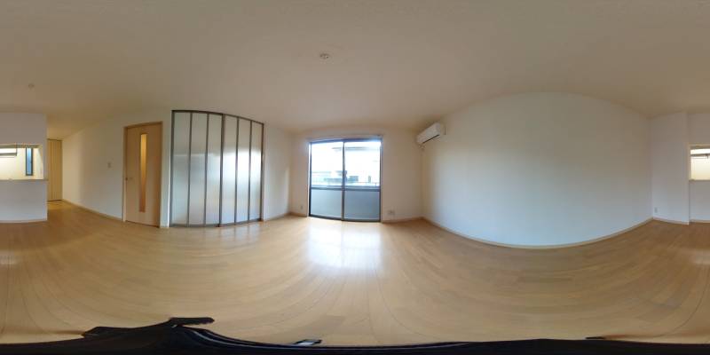 パノラマ画像リビング