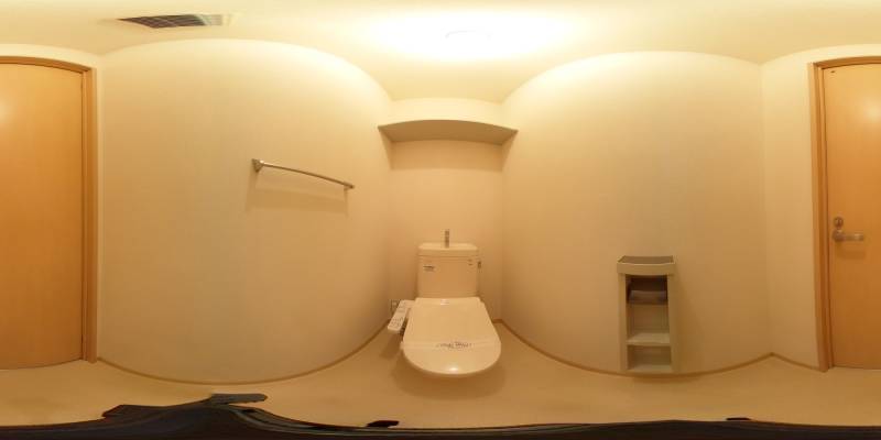 パノラマ画像トイレ