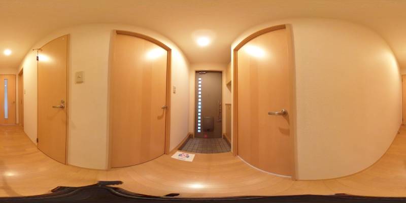 パノラマ画像玄関