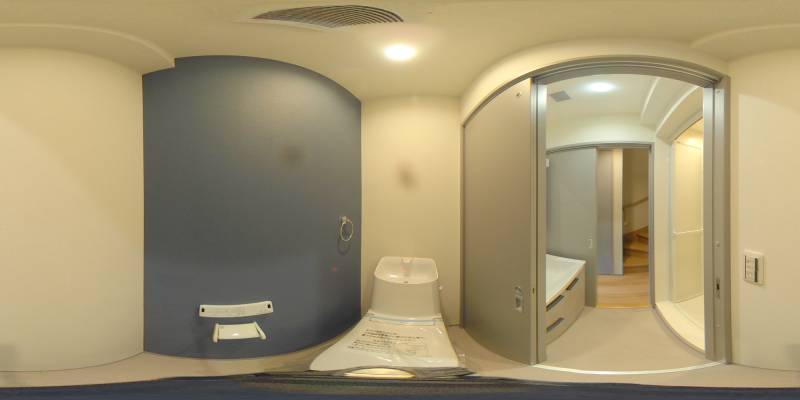 パノラマ画像トイレ