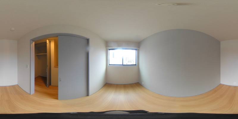 パノラマ画像洋室