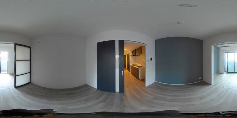 パノラマ画像洋室