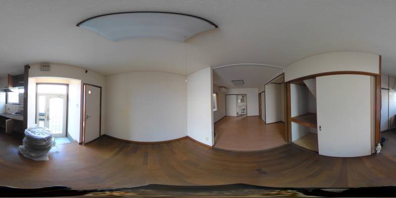 パノラマ画像リビング