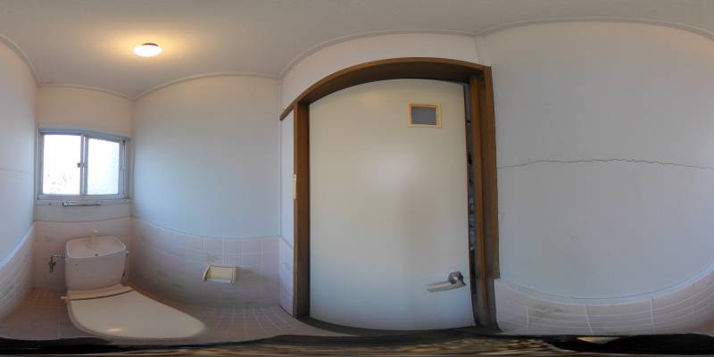 パノラマ画像トイレ