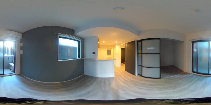 パノラマ画像洋室