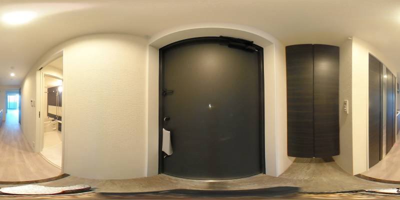 パノラマ画像玄関