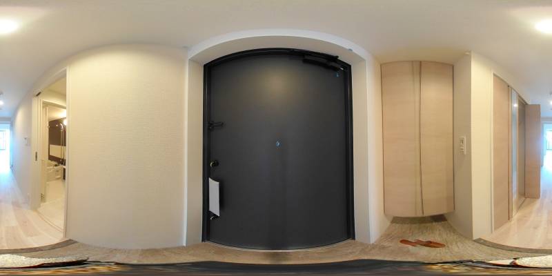 パノラマ画像玄関