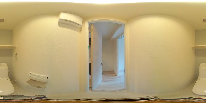 パノラマ画像トイレ