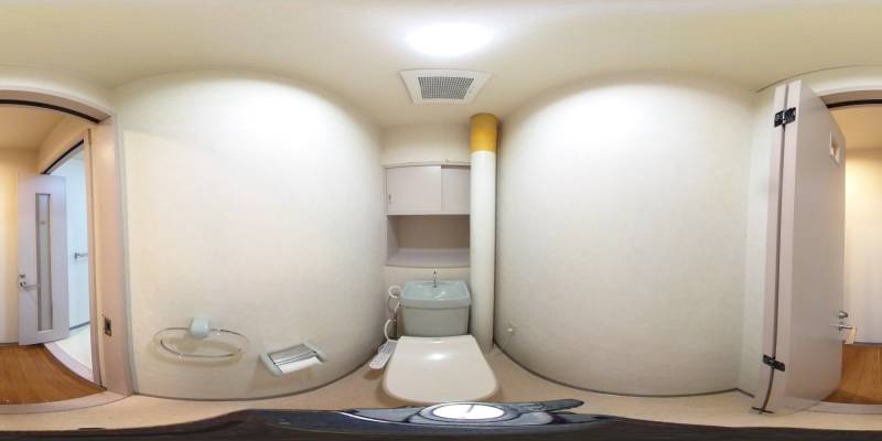 パノラマ画像トイレ