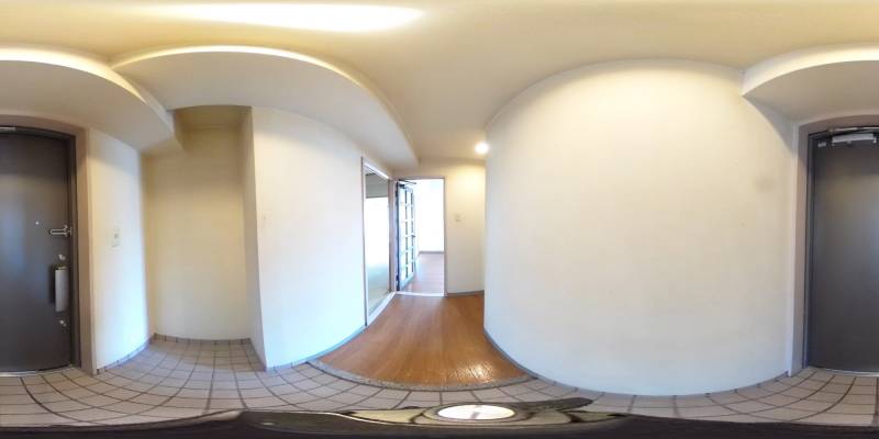 パノラマ画像玄関