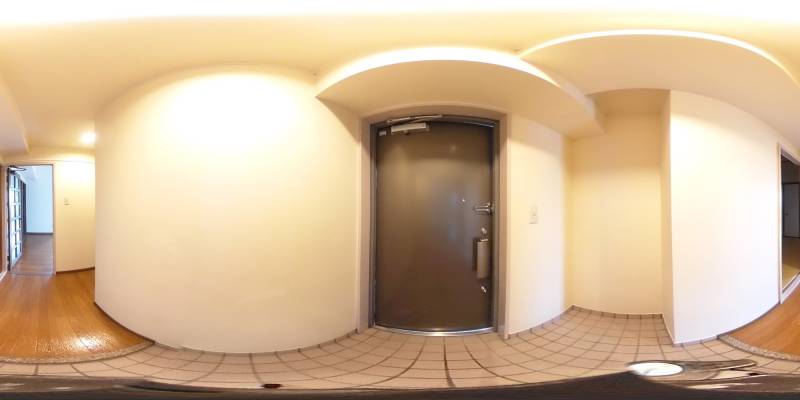 パノラマ画像玄関