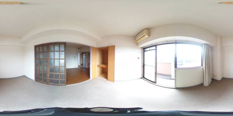 パノラマ画像洋室