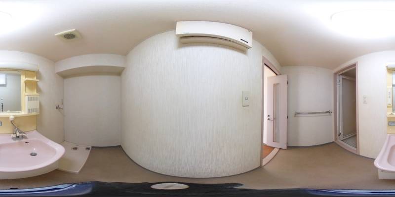 パノラマ画像洗面所