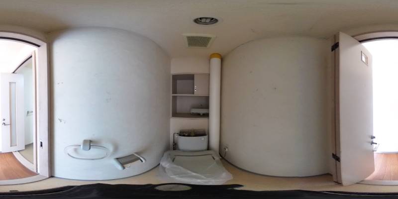 パノラマ画像トイレ