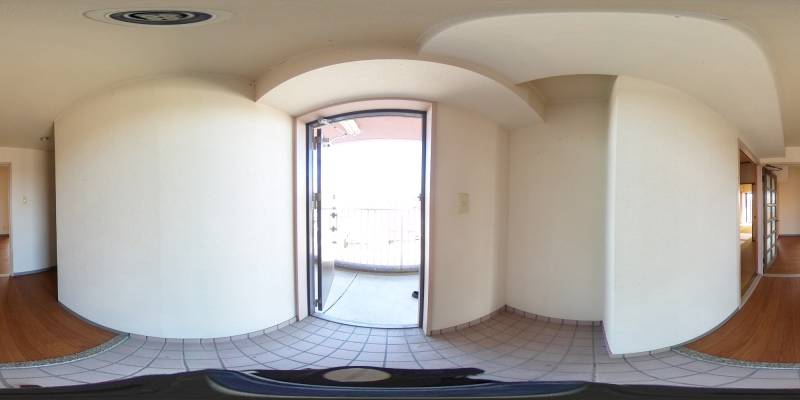 パノラマ画像玄関