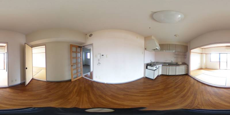 パノラマ画像ダイニング