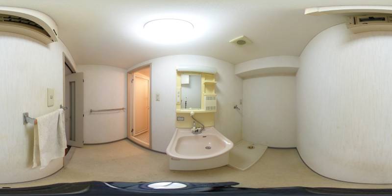 パノラマ画像洗面所