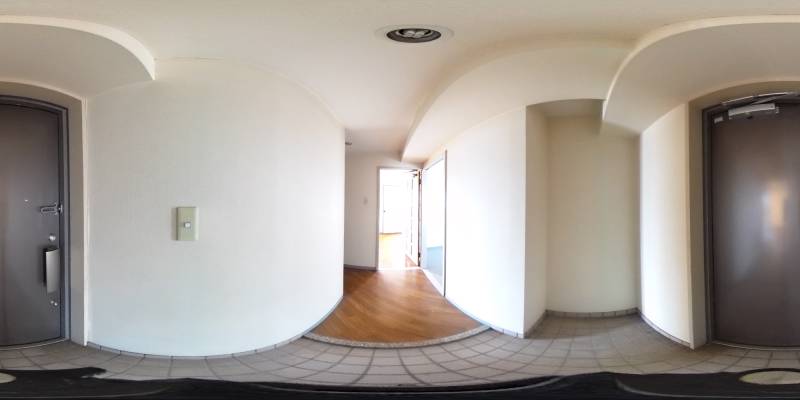 パノラマ画像玄関