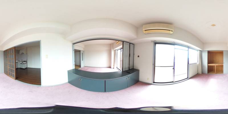 パノラマ画像洋室