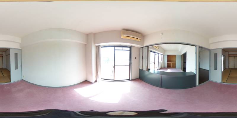 パノラマ画像洋室
