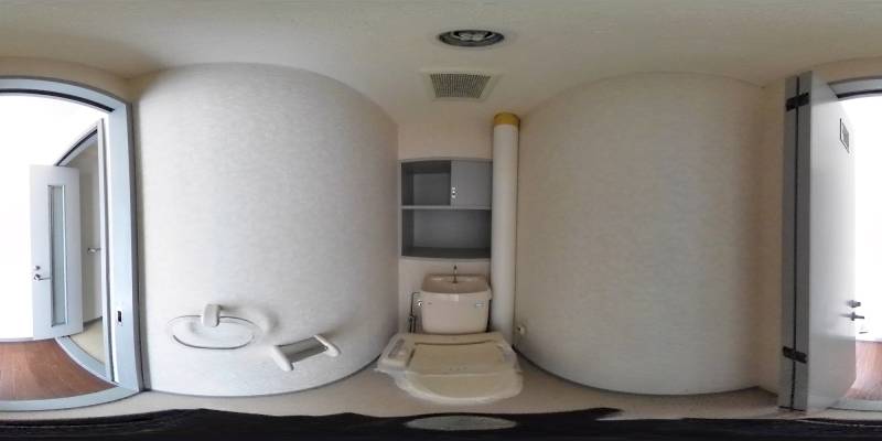 パノラマ画像バスルーム