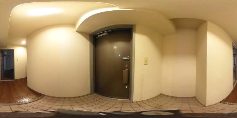 パノラマ画像玄関