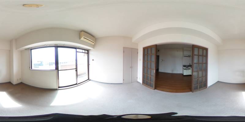 パノラマ画像洋室