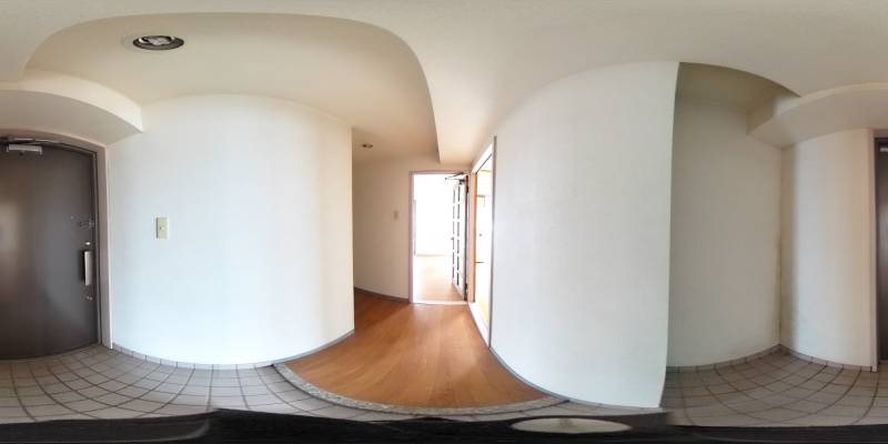 パノラマ画像玄関