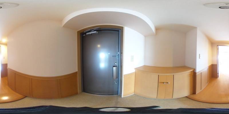 パノラマ画像玄関