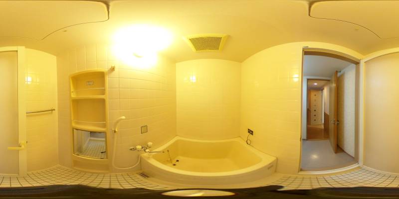 パノラマ画像バスルーム