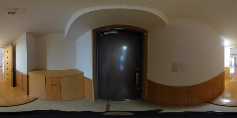 パノラマ画像玄関