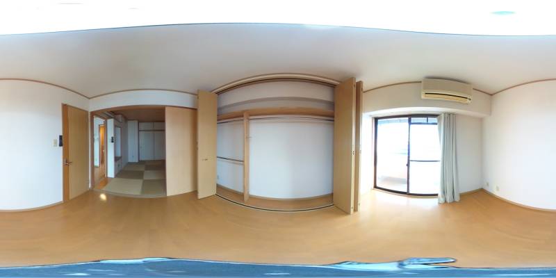 パノラマ画像洋室