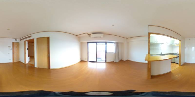 パノラマ画像リビング