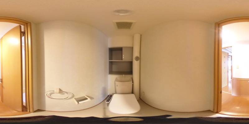 パノラマ画像トイレ