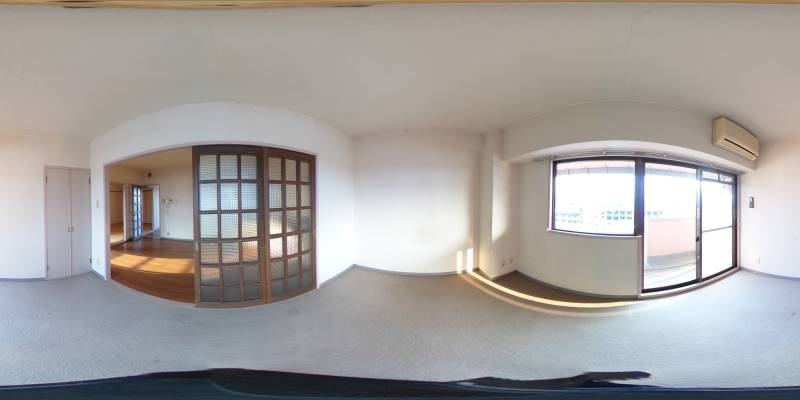 パノラマ画像洋室