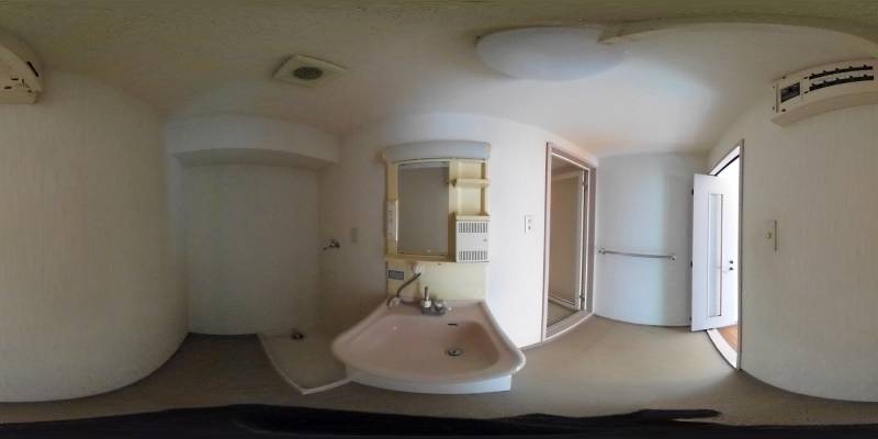 パノラマ画像洗面所