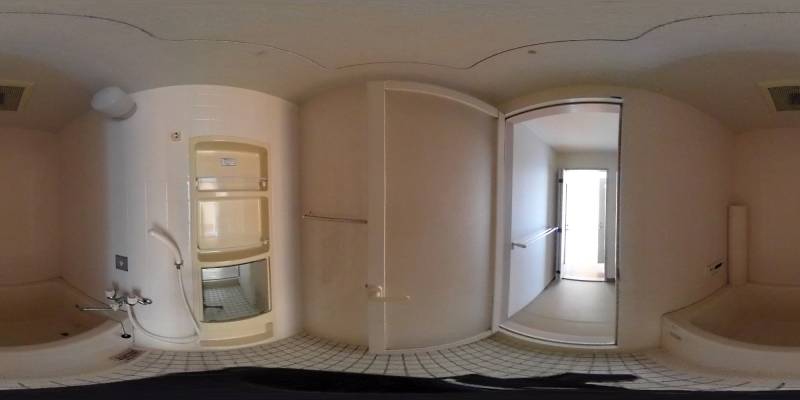 パノラマ画像バスルーム