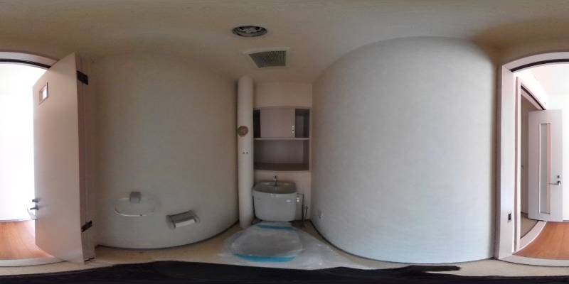 パノラマ画像トイレ