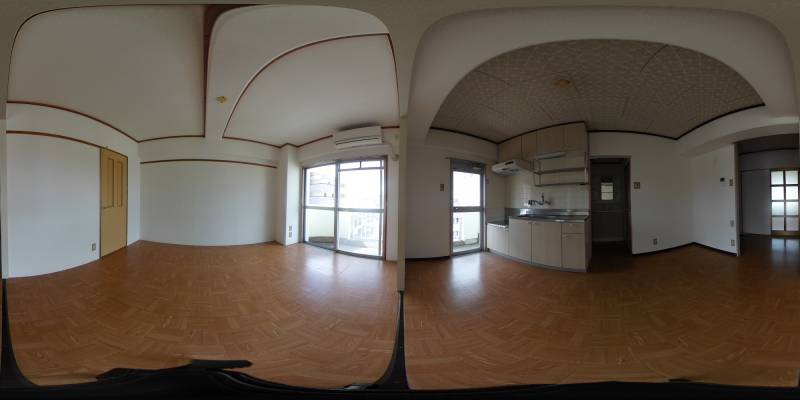 パノラマ画像リビング