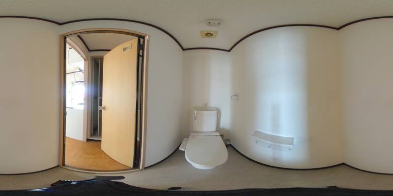 パノラマ画像トイレ