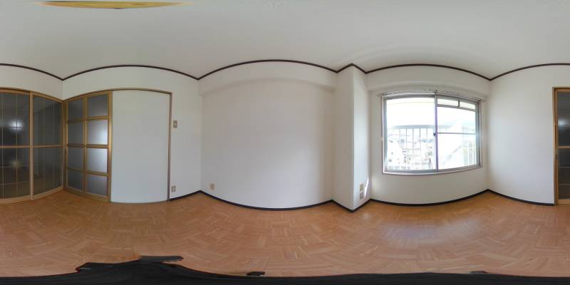 パノラマ画像洋室