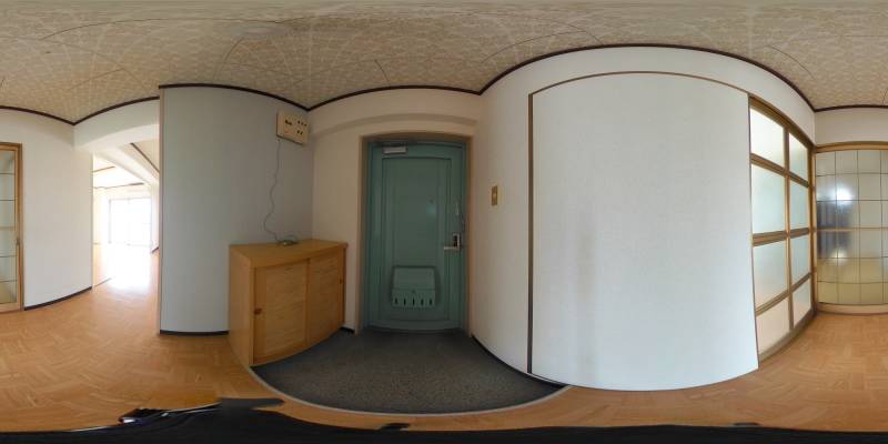 パノラマ画像玄関